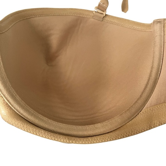 Wacoal Beige Bra 42D Thin Padding Underwire - Picture 9 of 9